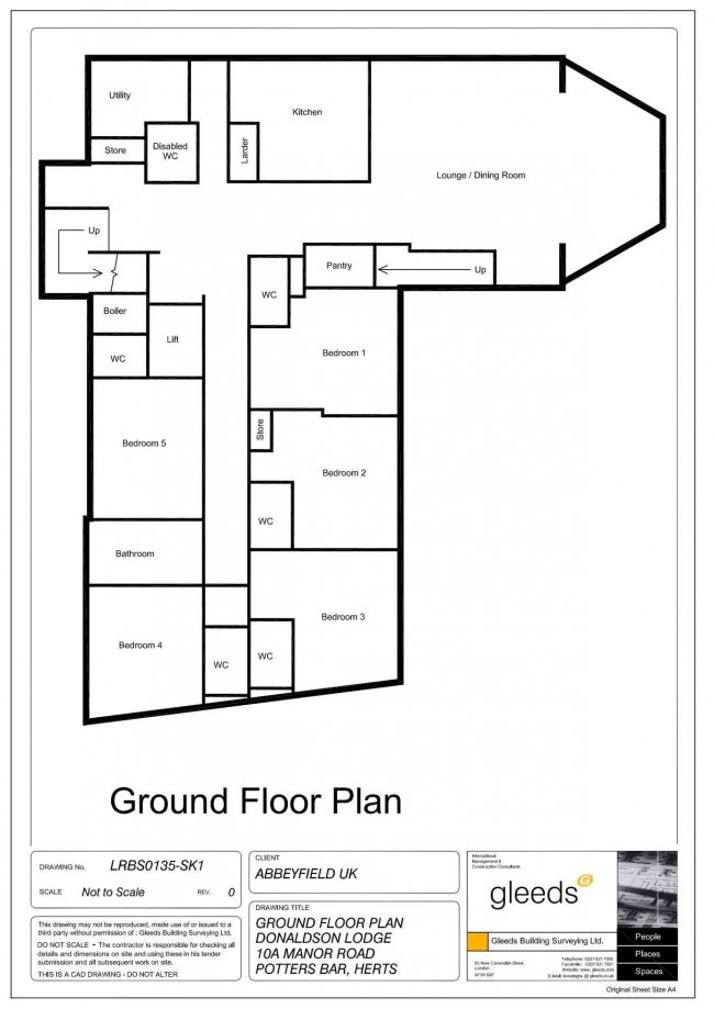 Donaldson Lodge, 10A Manor Road, Potters Bar, Herts, EN6 1DG 1