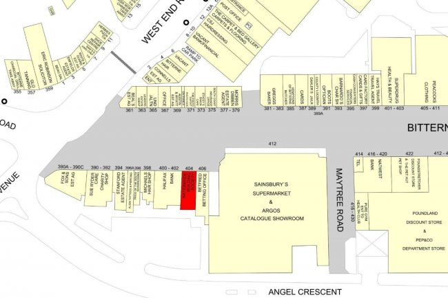 404 Bitterne Road Precinct, Southampton, SO18 1DD 1