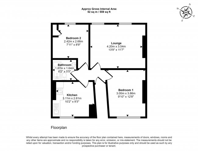 Second Floor Flat,  250 Kilburn Lane, Maida Vale, London, W10 4BA 9