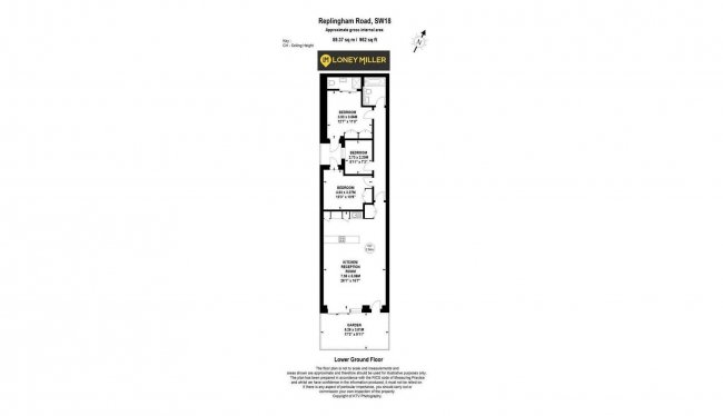 Flat 1. 2 Replingham Road, Southfields, London, SW18 5LS 1