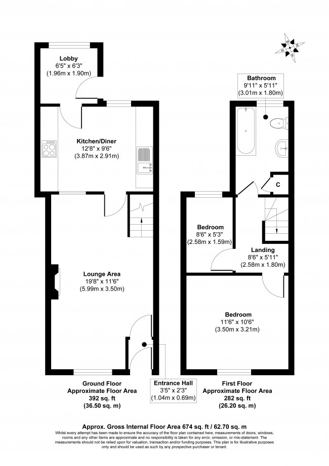 21 Upper Hill Street, Blaenavon, Pontypool NP4 9NN & Garage 14, Ael-Y-Bryn, Blaenavon, Pontypool NP4 9PE 1