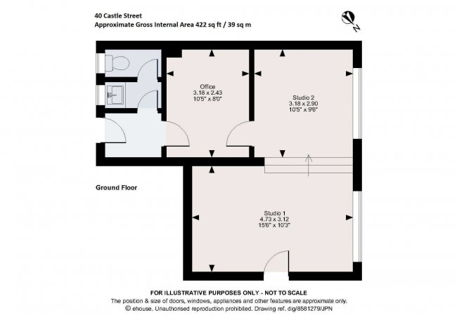 39  39.5  40  40a/41  42 Castle Street and 53 Quarry Street, Guildford GU1 3UA 6