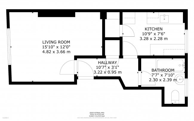 Flat B, 1 Newton Road, London, W2 5JP 1