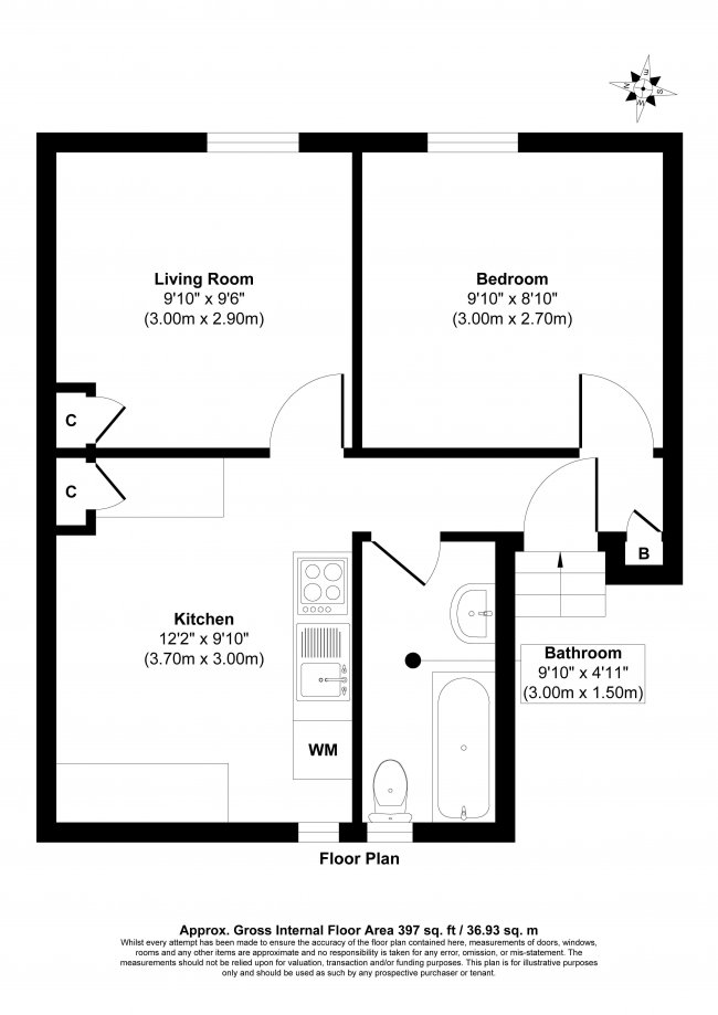 Second Floor Flat, 13 Victoria Place, Stoke, Plymouth, PL2 1BY 8