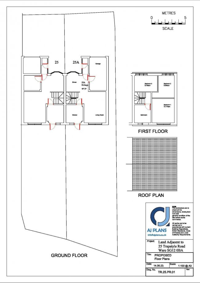 Land Adjacent to 25 Trapstyle Road, Ware, SG12 0BA 7