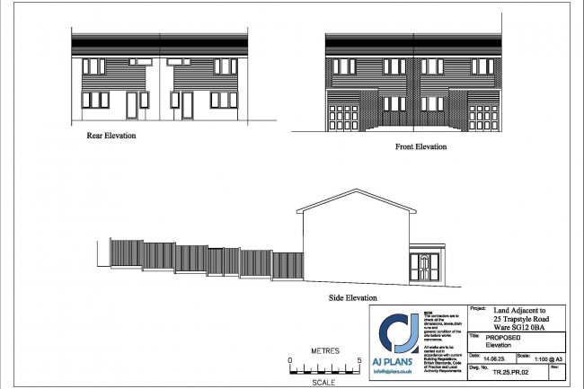 Land Adjacent to 25 Trapstyle Road, Ware, SG12 0BA 7