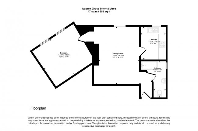 Flat 8 34 Tonbridge Road, Maidstone, Kent, ME16 8SH 5