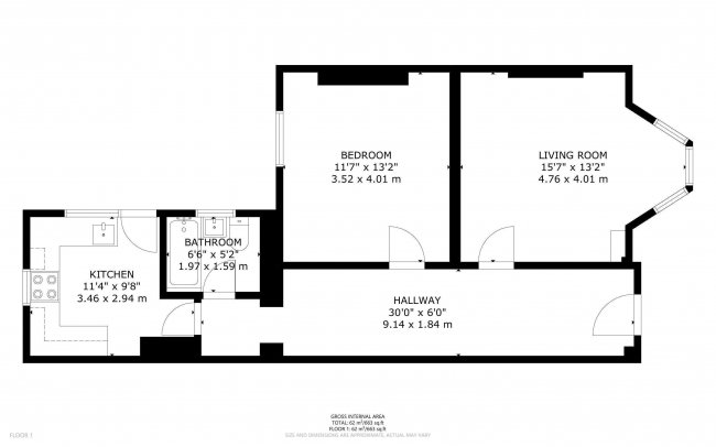 Basement Flat, 14 Wallwood Road, Wanstead, London, E11 1DF 8
