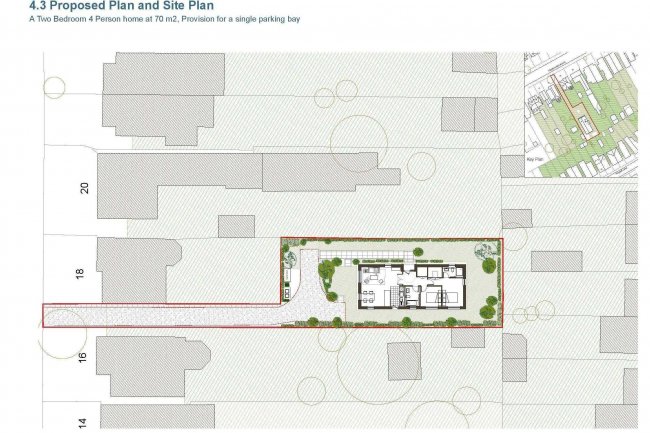 Land at the rear of 18 Freelands Road, Cobham, Surrey, KT11 2ND 1
