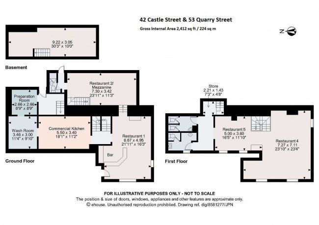 39  39.5  40  40a/41  42 Castle Street and 53 Quarry Street, Guildford GU1 3UA 6