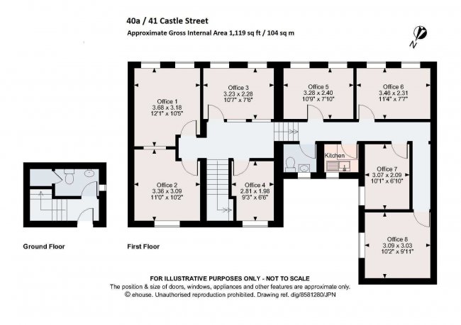 39  39.5  40  40a/41  42 Castle Street and 53 Quarry Street, Guildford GU1 3UA 6