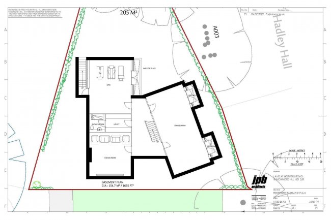 Land At Hoppers Road, Winchmore Hill, London N21 3JR 2