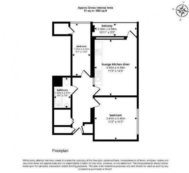 Flat 9 Lyndhurst House, Ellisfield Drive, Putney, London, SW15 4DR 7