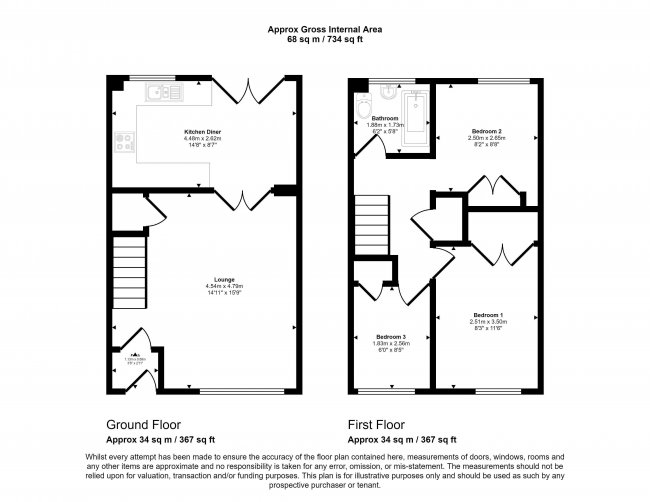 56 Deerness Heights, Brandon, Durham    DH7 8TX 1