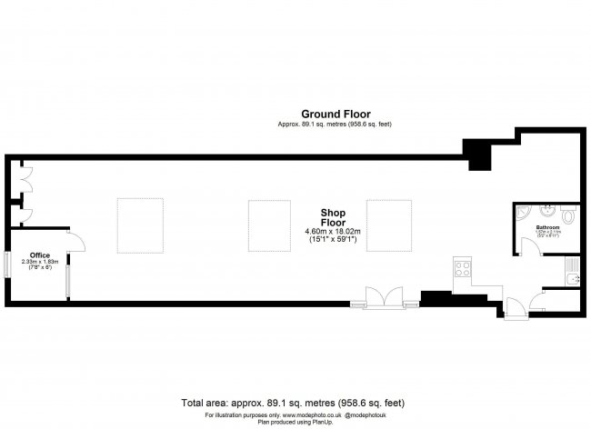 Building on the north side of Elkington Road, Plaistow, London E13 58