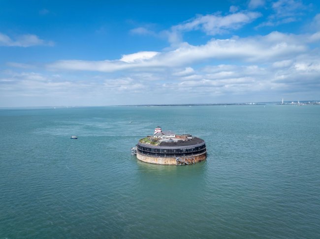 No Mans Land Fort, Solent, off Isle of Wight, PO1 2
