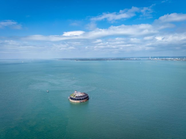 No Mans Land Fort, Solent, off Isle of Wight, PO1 2
