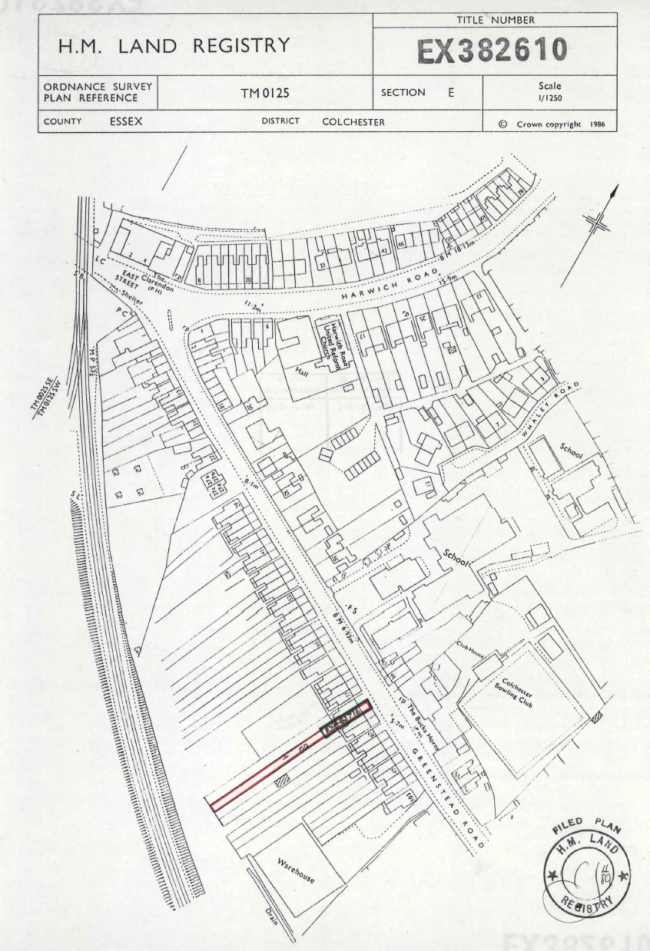 69 Greenstead Road, plus land to the rear of 71/73/75/77/79/81 and 59/93 Greenstead Road CO1 2SY 7