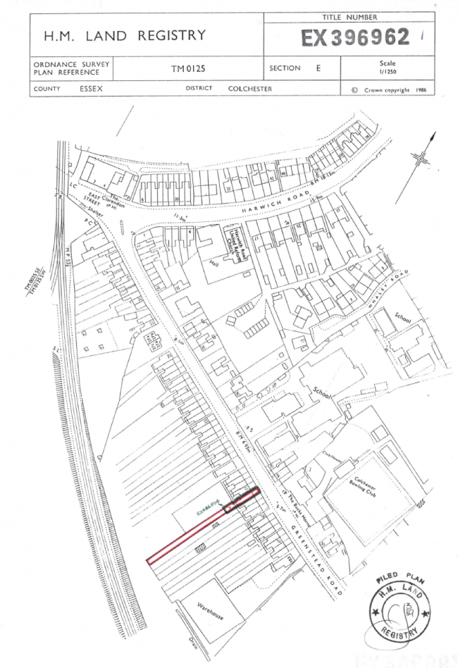 69 Greenstead Road, plus land to the rear of 71/73/75/77/79/81 and 59/93 Greenstead Road CO1 2SY 7