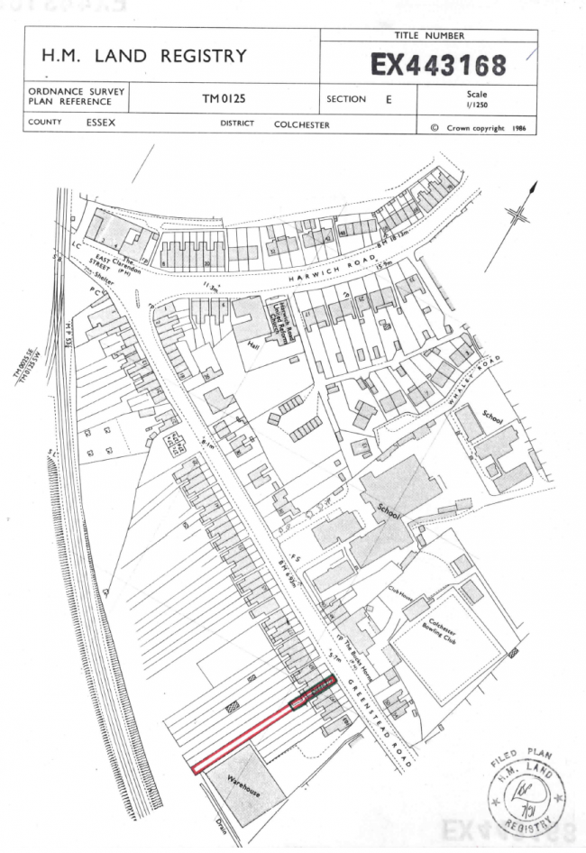 69 Greenstead Road, plus land to the rear of 71/73/75/77/79/81 and 59/93 Greenstead Road CO1 2SY 7