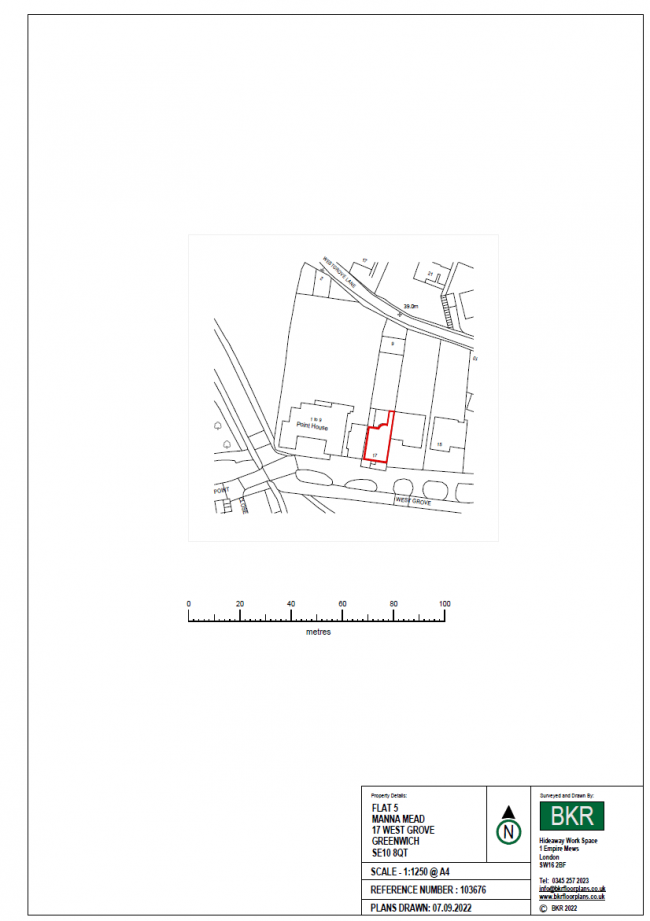 Flat 5 Manna Mead, 17 West Grove, Greenwich, London SE10 8QT 1