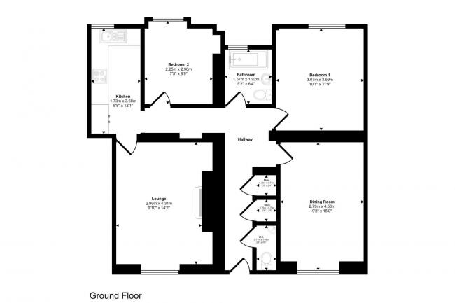 Flat 1, 55-56 Oakley Street, Chelsea, London, SW3 5HB 1