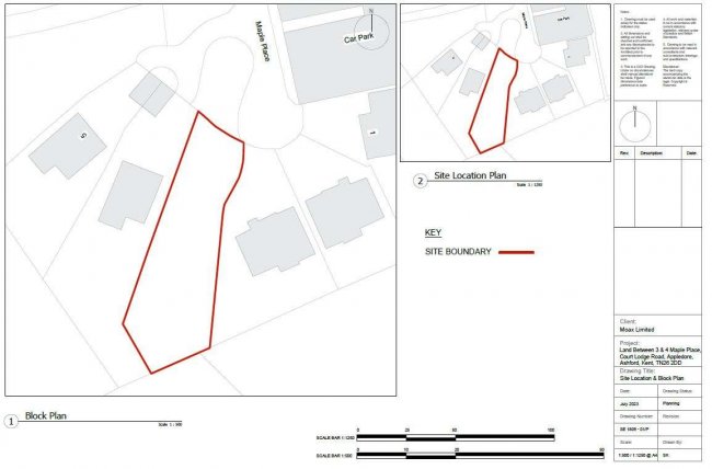 Land Between 3 & 4 Maple Place, Court Lodge Road, Appledore, Ashford, Kent, TN26 2DD 7