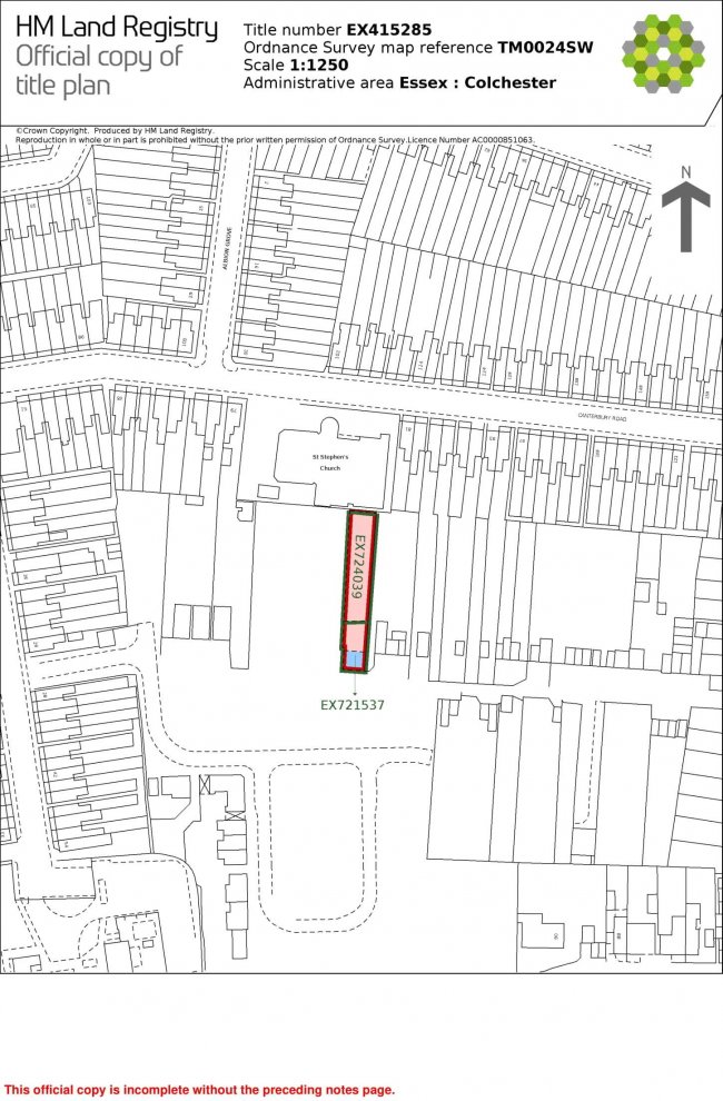 Colchester Freeholds- portfolio of land 2