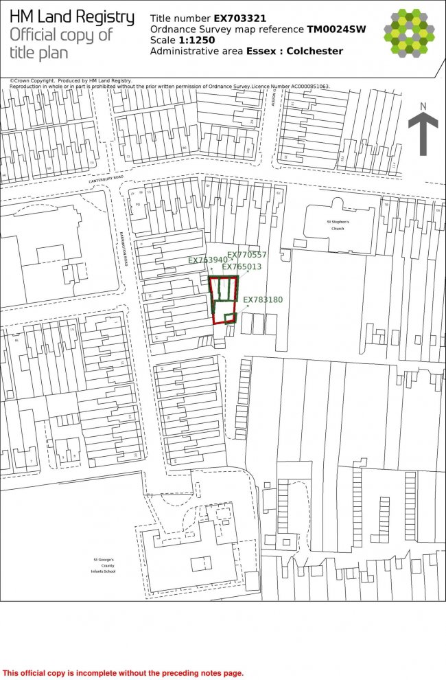 Colchester Freeholds- portfolio of land 2