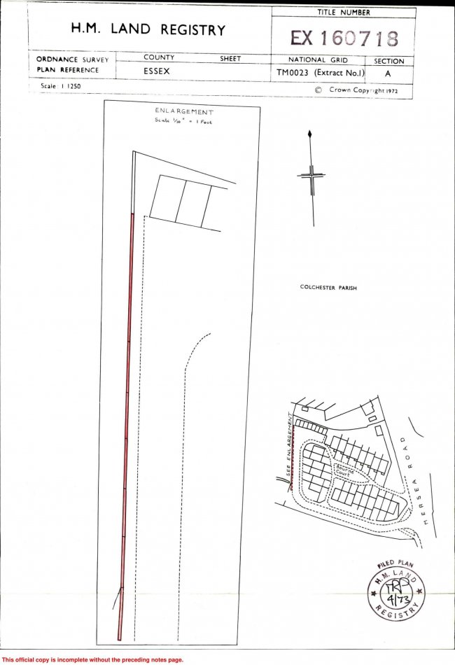 Colchester Freeholds- portfolio of land 2