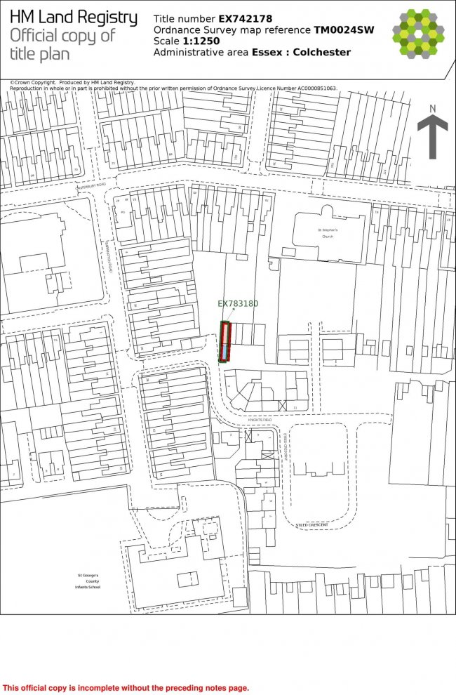 Colchester Freeholds- portfolio of land 2