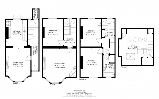 1 and 1A Branch Hill, Hampstead, London, NW3 7LT 4