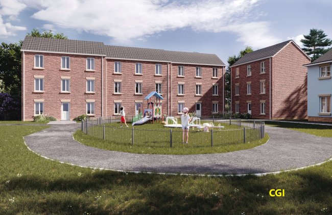 Land between 83 and 84 Westaway Heights, Barnstaple, Devon EX31 1NR 1