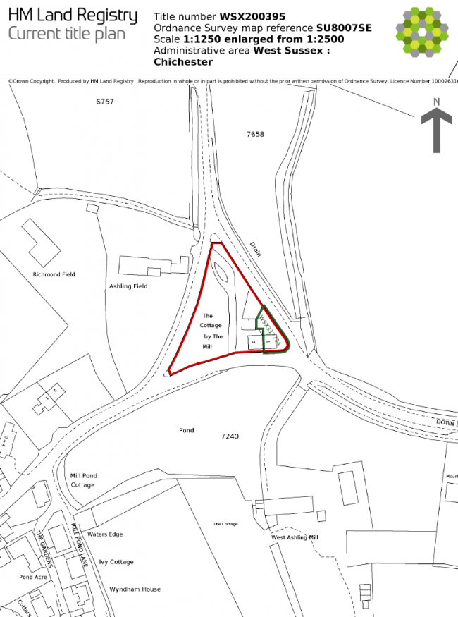 2 Cottage By The Mill, West Ashling, West Sussex PO18 8DT & Land by Cottage By The Mill together with rear garages 7