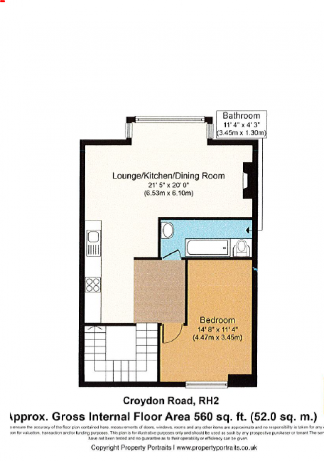 Flat 3, 27 Croydon Road, Reigate, RH2 0LY 7