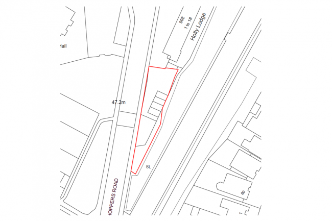 Land and garages at Holly Lodge, Hoppers Road, Winchmore Hill, N21 3JR 8