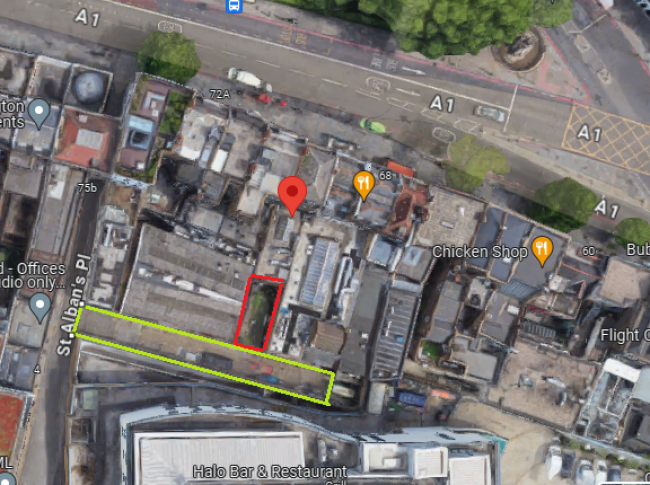 Land Rear of 70 Upper Street, Islington, London N1 0NY 1