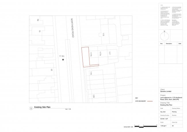 Land adj, 117b Northend Road, Erith, Kent, DA8 3PZ 6