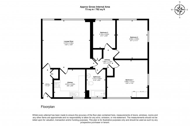 4 Russell Lodge, Endlebury Road, Chingford, London, E4 6QA 9