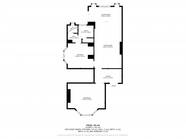 Ground Floor Flat, 47 Friends Road, Croydon,  Surrey, CR0 1ED 9