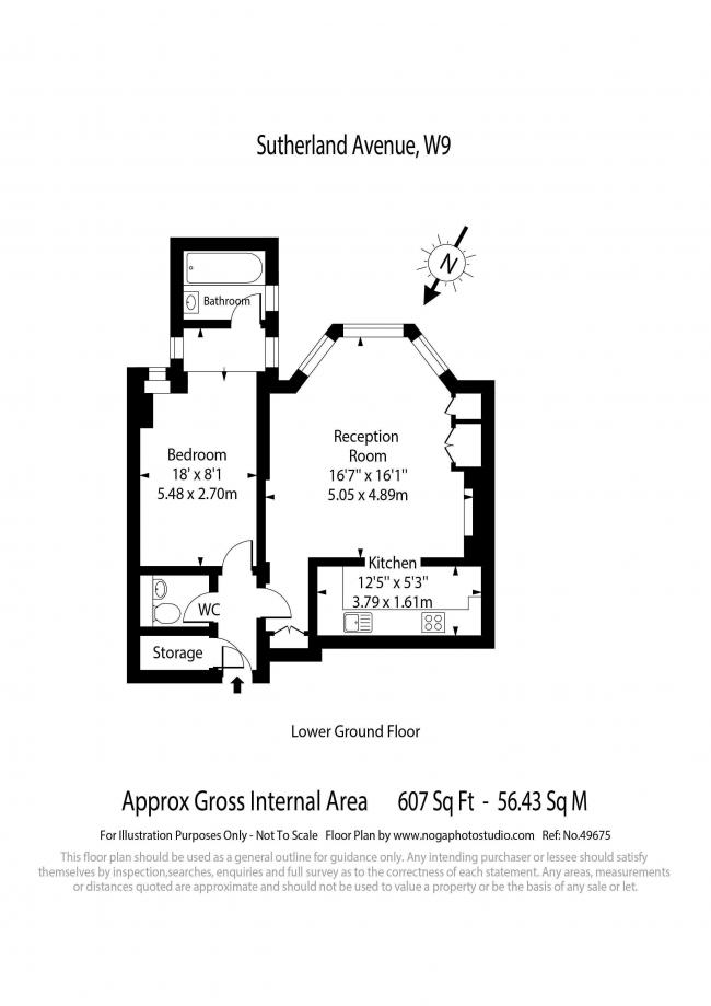 Flat 1, 118 Sutherland Avenue, Maida Vale,  London, W9 2QP 10