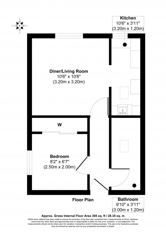 Flat 1, 55-59 Forton Road, Gosport, PO12 4TD 5