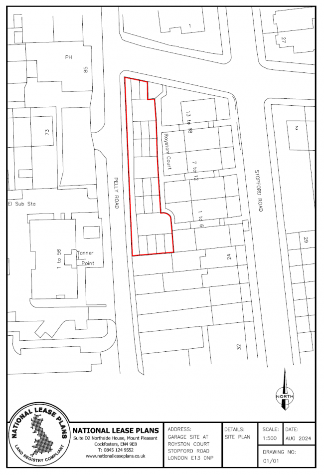Garages at Royston Court, Stopford Road, Plaistow, London E13 0NP 3