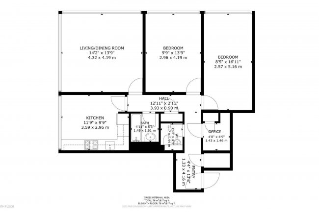 Flat 111, Lincoln Court, Bethune Road, London, Hackney, Greater London, N16 5EA 7