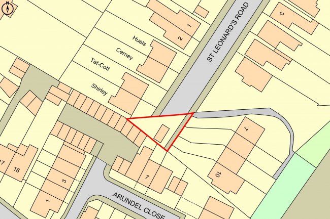 Garage & Land at the end of St Leonards Road, Croydon, Surrey, CR0 4BN 2