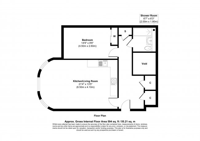 1 Coastal Place, New Church Road, Hove, East Sussex, BN3 4BS 9