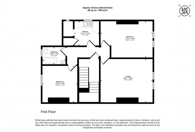 Flat 2, 5 Highfield, Scarborough YO12 4AW 2