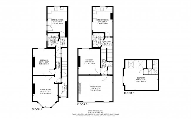 Flat A and B, 98 Embleton Road, Lewisham, London, SE13 7DG 6