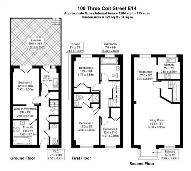 108 Three Colt Street, Dundee Wharf, London E14 8AZ 7