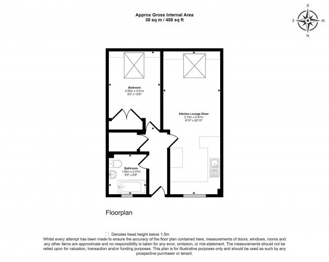 Flat 45 Atholl Court & Garage 21, Kingsway Gardens, Andover, SP10 4BB 7
